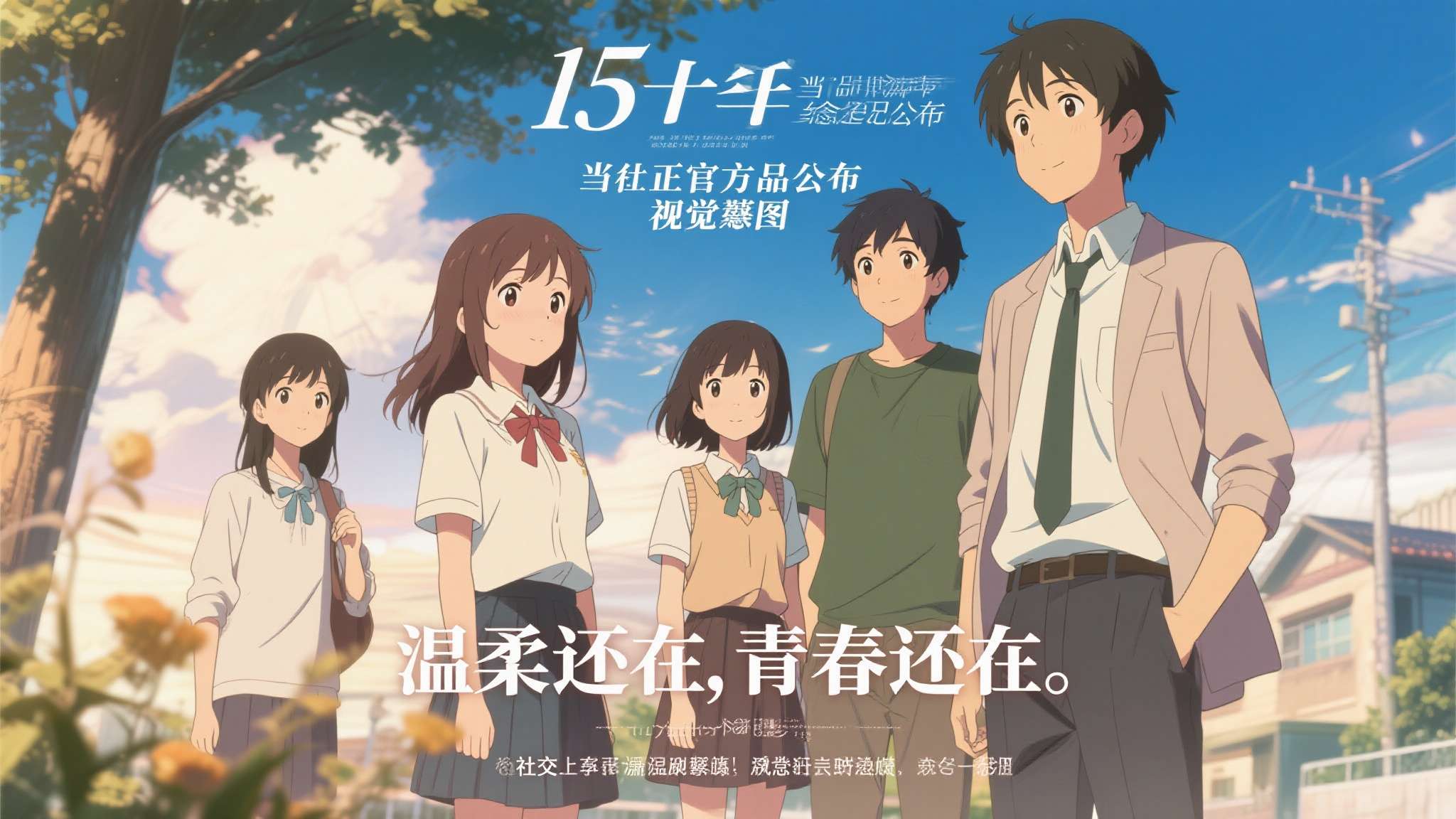 温柔依旧!《花开伊吕波》官方公布15周年纪念视觉图 15年后,当官方正式公布纪念视觉图的那一刻,社交平台上的反响几乎是即时爆发的。粉